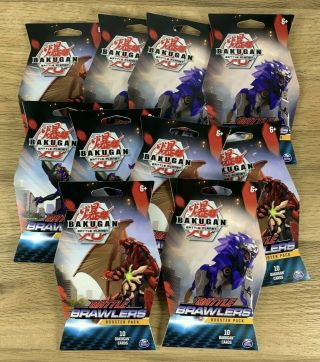 Bakugan Battle Planet Brawlers Set Of 26 Booster Pack 10 Cards Each 260 Total