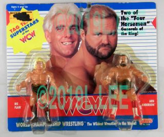 Galoob Toys Wcw The Four Horseman Tag Team Ric Flair Arn Anderson Uk Release Moc