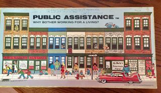 1980 Public Assistance: Why Bother For A Living? Signed By Bob Johnson??
