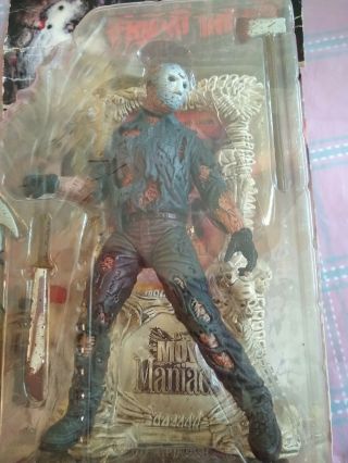 Jason Voorhees Friday The 13th Mcfarlane Action Figure 1998 Movie Maniacs