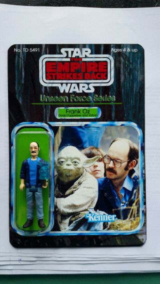 Star Wars Frank Oz With Spirit Yoda Puppet Custom Td 5491 Customs