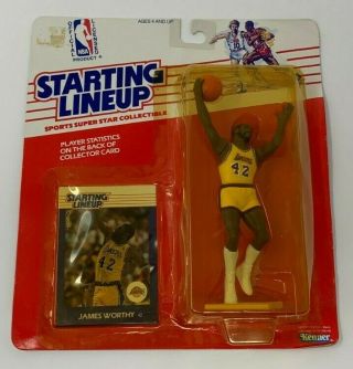 Starting Lineup James Worthy 1988 Action Figure