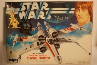 Mpc Star Wars Luke Skywalker X Wing Flightier Model Vintage 1977