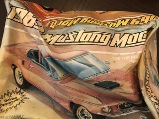 1969 Ford Mustang Mach 1 Plastic Model Lit