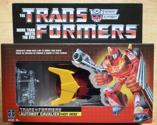 Transformers Vintage G1 Autobot Cavalier Hot Rod Reissue 2018 Exclusive Retro