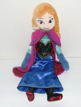 Disney Frozen Princess Anna Plush Doll 15 Inches