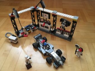 Lego Speed Champions Mclaren Mercedes Pit Stop - Set 75911