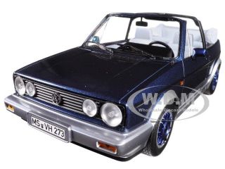 Boxdented 1992 Volkswagen Golf Blue " Bel Air " 1/18 Diecast Norev 188404