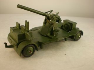 Dinky Toys Military Army Anti Aircraft Gun 161b