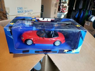 Ut Models Red Bmw Z3 Roadster 1:18 Scale 180 024330 Diecast