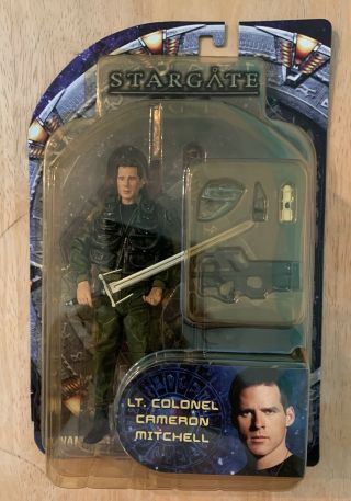 Stargate Sg1 Lt.  Colonel Cameron Mitchell Figure Diamond Select