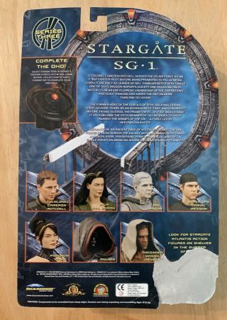 Stargate SG1 Lt.  Colonel Cameron Mitchell Figure Diamond Select 6