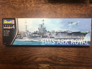 Revell 1/720 Scale Hms Ark Royal & Tribal Class Destroyer