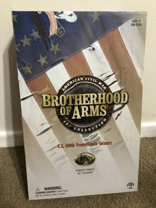 Sideshow Civil War Brotherhood Of Arms - Us 100th Pennsylvania Infantry Figure