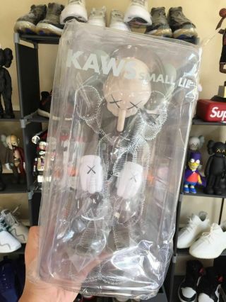 Kaws Small Lie Brown Open Edition Figure Toy