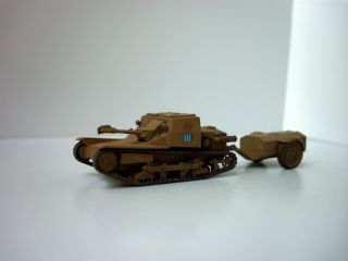 1/72 S - Model 720004 L3/33 Lf Flame Tank & Trailer,  Build & Painted
