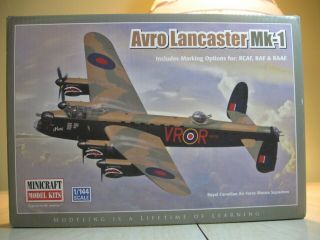 Minicraft 1/144 Avro Lancaster Mk.  1 Rcaf,  Raf,  Raaf 14597