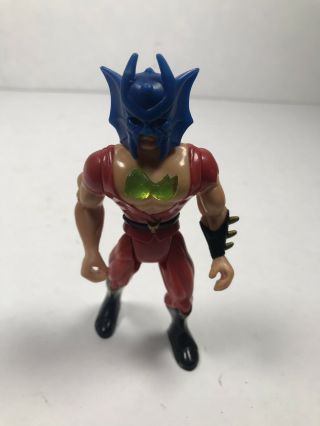 Double Dragon Jimmy Lee 4.  5 " Action Figure Complete Tyco 1993