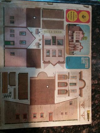 Jf Schreibers Modellbau Bogan,  Canyon City 1/72 Scale Old West Town Buildings