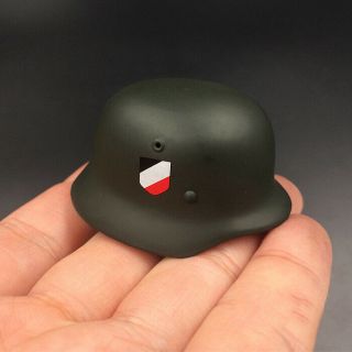 Dml 1/6 Scale Ww Ii German Soldier Helmet Model Metal For 12 " Action Figure