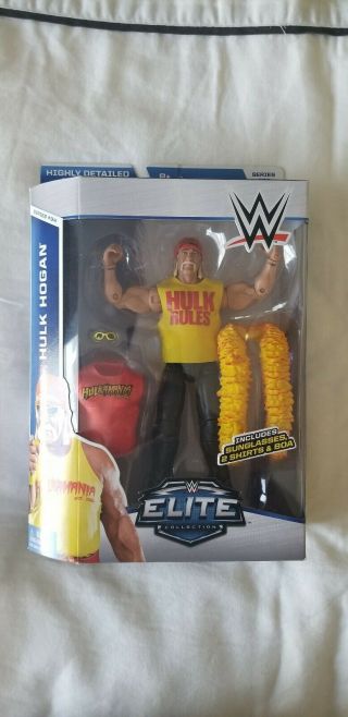 Wwe Hulk Hogan Elite Figure Series