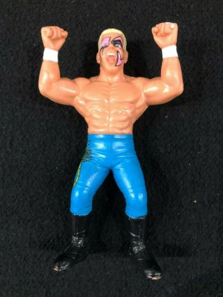 1990 Wcw Galoob Sting Blue Trunks Wrestling Action Figure Loose