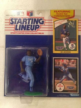 1990 Bo Jackson Kansas City Royals Starting Lineup Figure