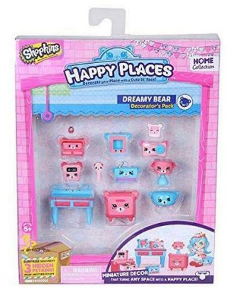 Happy Places Shopkins Decorator Pack Dreamy Bear