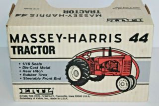 ERTL 1:16 Scale Massey Harris 44 Die Cast Toy Tractor 3