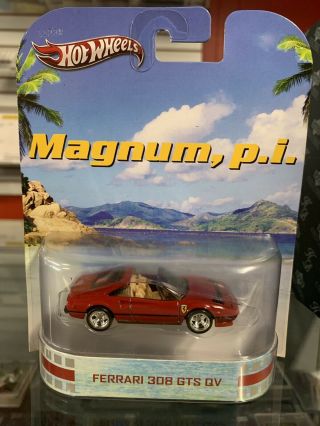 Hot Wheels Retro Entertainment Magnum P.  I.  Ferrari 308gts