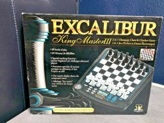 EXCALIBUR - King Master III Electronic Chess Game 2