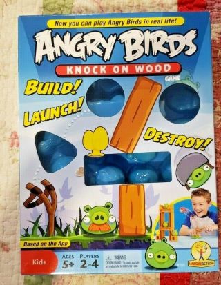 Angry Birds Knock On Wood Full Game Tabletop