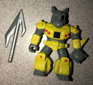 Vintage Hasbro Takara Battle Beasts 100 Complete W/ Rub,  Weapon Rocky Rhino