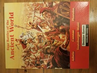 Four Battles Of The Ancient World Decision Games Overlord Games Unpunched