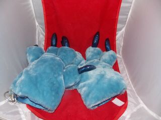 Disney Parks Stitch Plush Hands From Lilo And Stitch Glove Paw Mitten