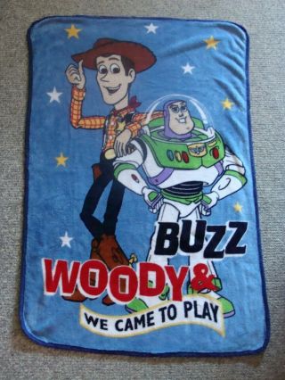 Toy Story Fleece Blanket Uncommon A,  Buzz & Woody