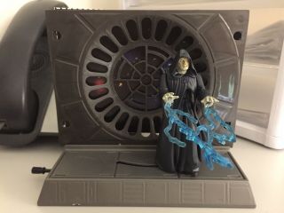 Star Wars Power Of The Force Electronic Power F/x Emperor Palpatine Custom Loose
