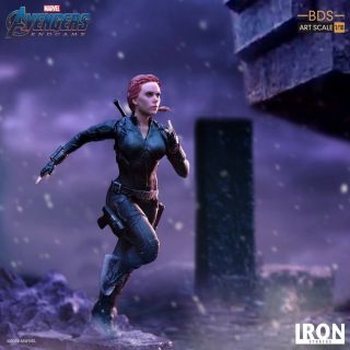 Iron Studios 1/10 Black Widow Statue Figure Model Avengers Endgame In Vomir Star