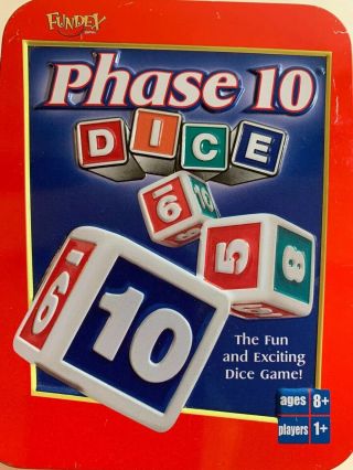 Phase 10 Dice Game Fundex