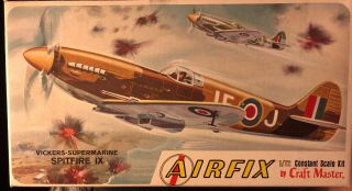 Airfix 1222 - 50 1:72 Vickers - Supermarine Spitfire Ix Ww2 Raf Fighter