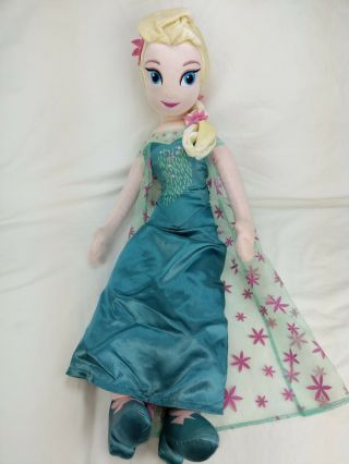 Plush Doll Disney Frozen Elsa 26 " Long Jay Franco & Sons Stuffed Toy