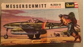 1/72 Revell Messerschmitt Me 262a 1a H - 624 Complete Plane Parts,  Decals/stand