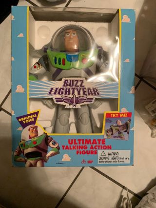 Disney Ultimate Buzz Lightyear Talking Action Figure Voice