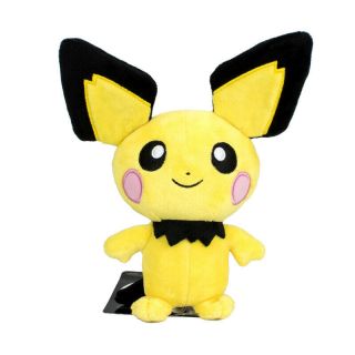20cm Pokemon Center Go Plush Figure Toy Pichu Cuddly Soft Stuffed Animal Doll