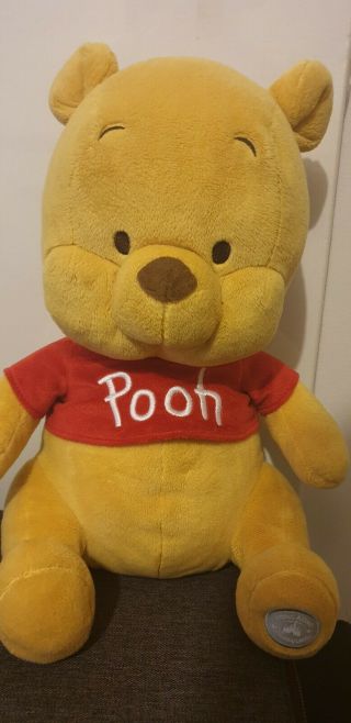 Winnie The Pooh Bear Soft Stuffed Plush Toy Kids Baby Doll 30 Cm 12 " Disneyland