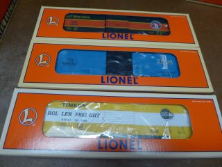 Lionel 6464 Boxcar 3 - Pak Series Vii 29209