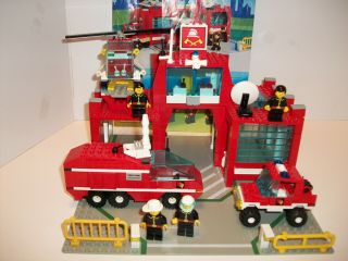 Lego Town Classic Fire Control Center (6389) W/instructions (1996)