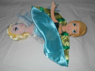 Disney Parks Frozen Topsy Turvy Doll Anna & Elsa Two In One Princess