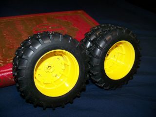 Parts,  John Deere 6030 C/e Rear Wheels W/ Duals,  1/16,  Ertl,  Custom,  Jd