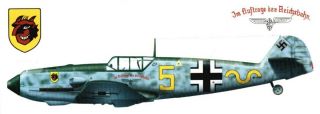 SKY MODELS DECALS 1/48 Messerschmitt Bf 109E/F/G JG 2 5 11 26 52 Sch G 1 (RHAF) 4
